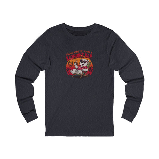 What You Did for a Klondike Bar — Retro Long Sleeve (Dark)