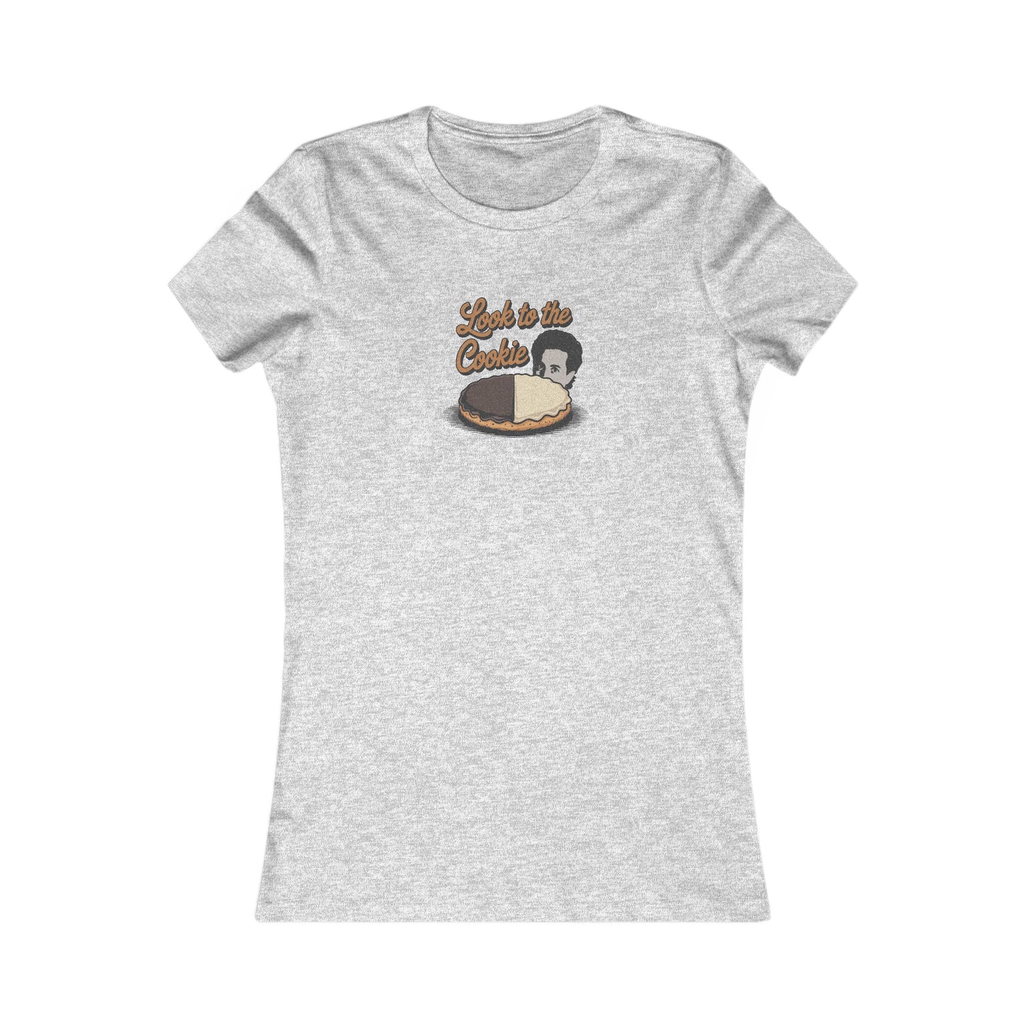 Look to the (Black-and-White) Cookie — Seinfeld Retro Women's Tee (Light)