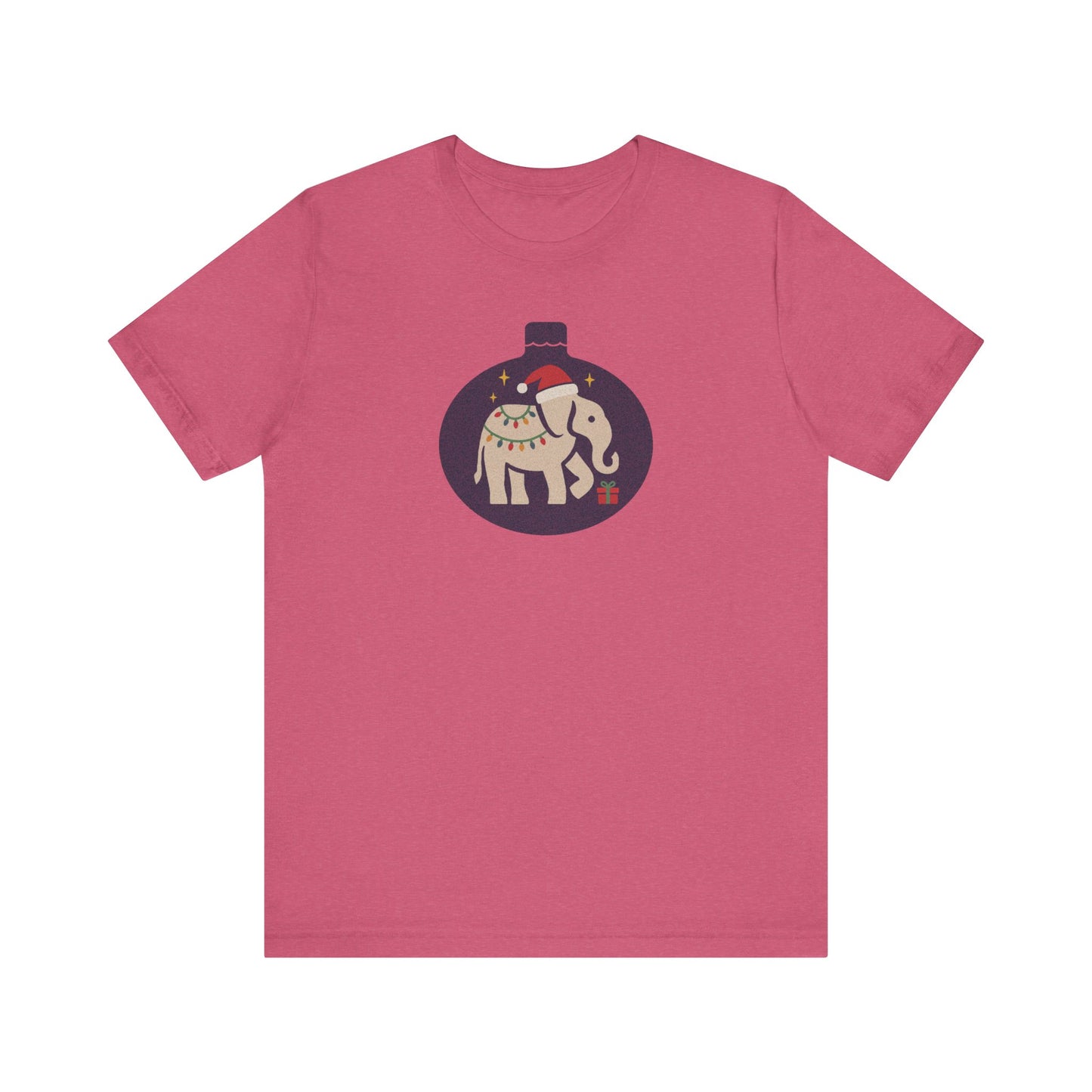 White Elephant Season — Retro Christmas Graphic Tee (Light)