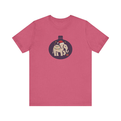 White Elephant Season — Retro Christmas Graphic Tee (Light)