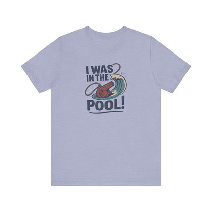 I Was in the Pool! — George Costanza Shrinkage Retro Tee (Light)