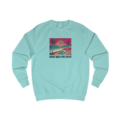 Del Boca Vista (Move Here For Spite!) — Seinfeld Retro Sweatshirt (Light)
