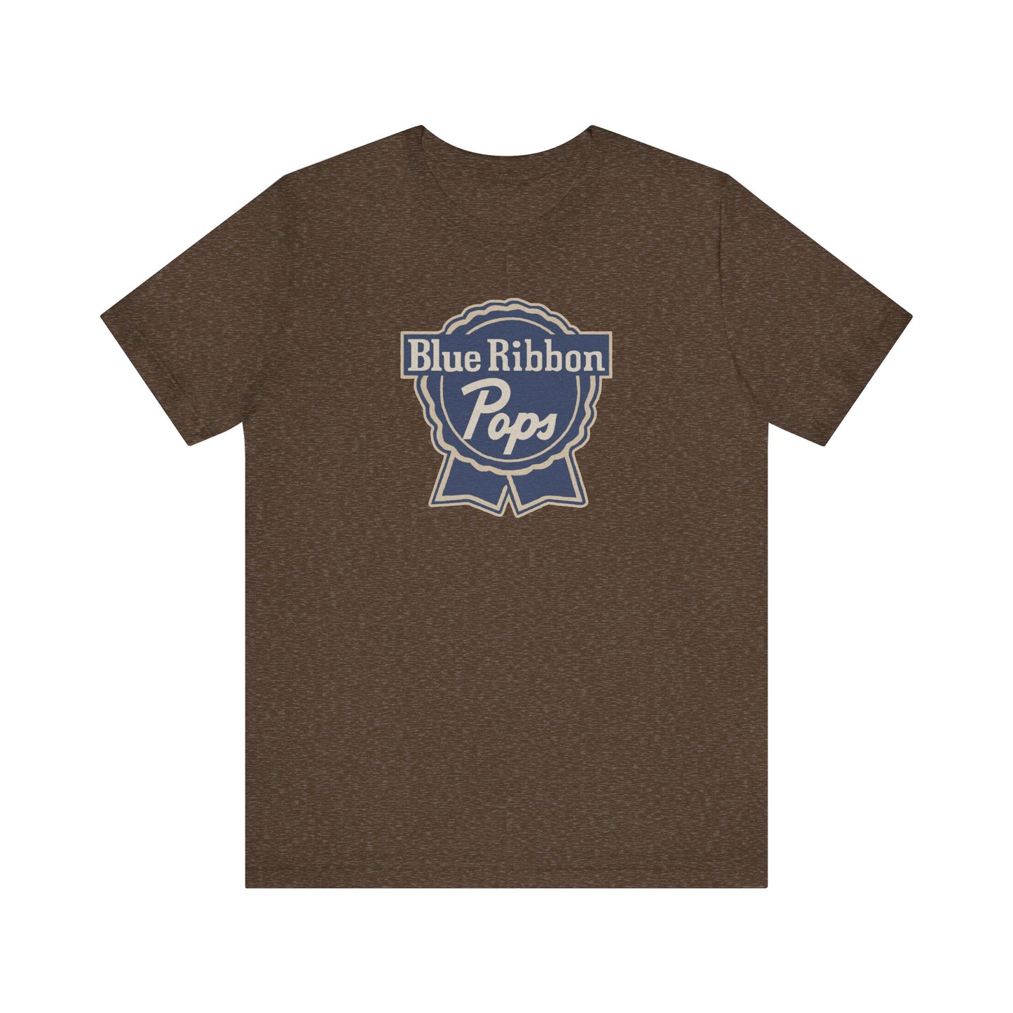 Blue Ribbon Pops Shirt — Funny Dad Gift, Retro Beer Dad Tee