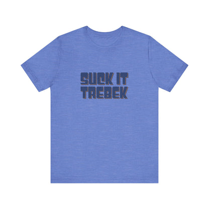 Suck It Trebek — SNL Celebrity Jeopardy Sketch Retro Tee (Light)