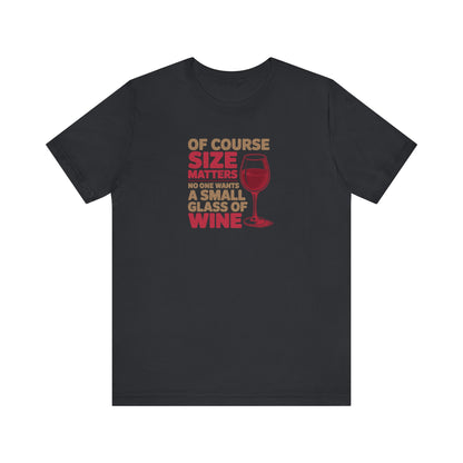 Big Glass Energy — Wine Lover Retro Tee (Dark)