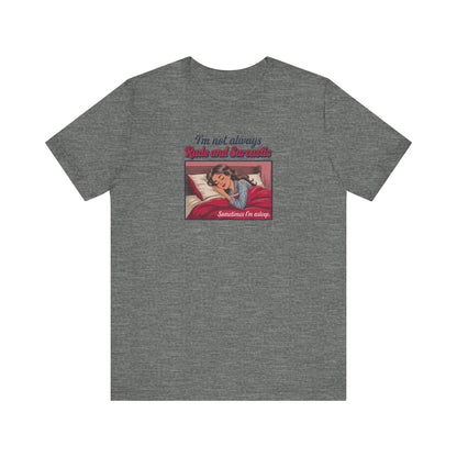I'm Not Always Rude and Sarcastic — Retro Tee (Light)