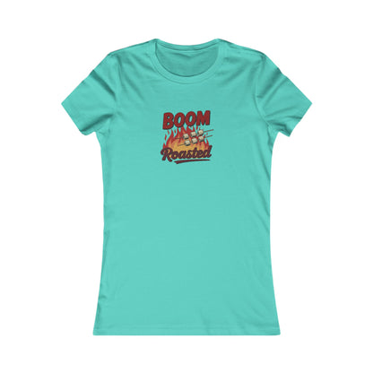 Boom, Roasted — Michael Scott Women's Tee (Light)
