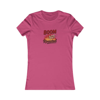 Boom, Roasted — Michael Scott Women's Tee (Light)