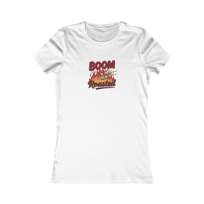 Boom, Roasted — Michael Scott Women's Tee (Light)