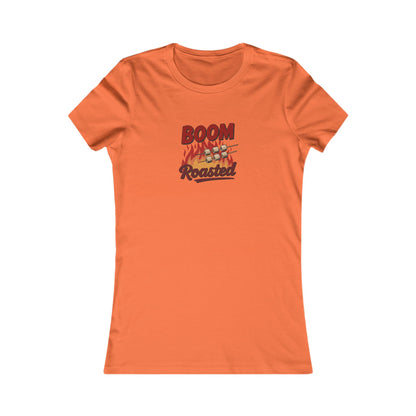 Boom, Roasted — Michael Scott Women's Tee (Light)