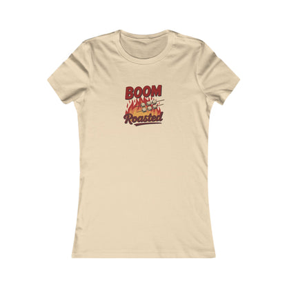 Boom, Roasted — Michael Scott Women's Tee (Light)