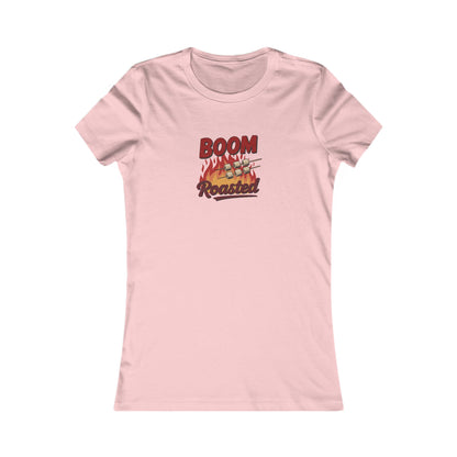 Boom, Roasted — Michael Scott Women's Tee (Light)