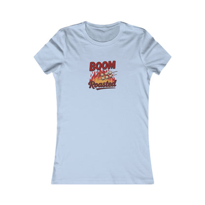 Boom, Roasted — Michael Scott Women's Tee (Light)