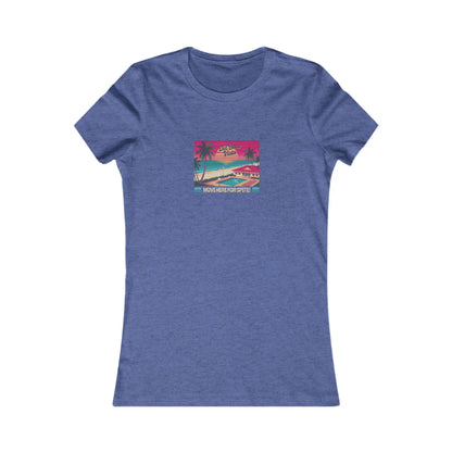 Del Boca Vista (Move Here For Spite!) — Seinfeld Women's Tee (Dark)