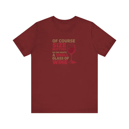Big Glass Energy — Wine Lover Retro Tee (Dark)