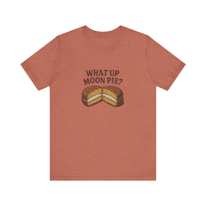 What Up, Moon Pie? — Big Bang Theory Retro Tee (Light)