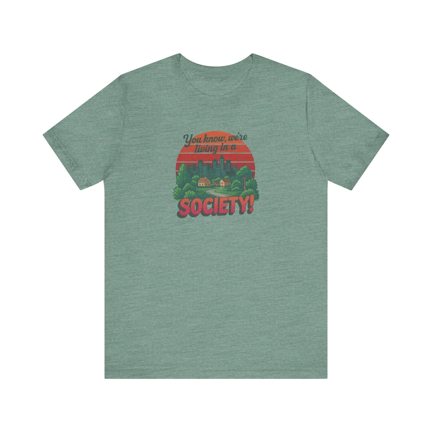 We’re Living in a Society! — Seinfeld Retro Tee (Light)
