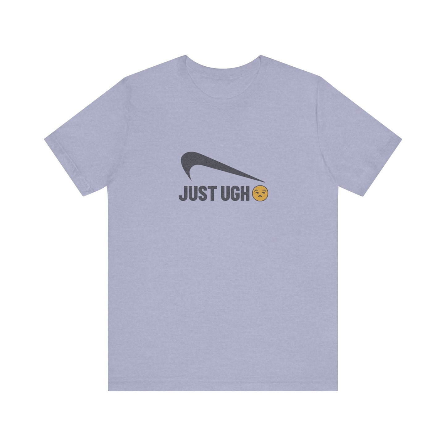 Just Ugh 😒 Athletic Parody — Retro Workout Tee (Light)
