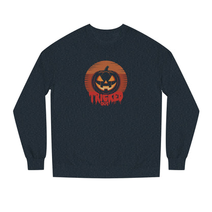 Tricked Out — Vintage Jack-O’-Lantern Sweatshirt (Dark)