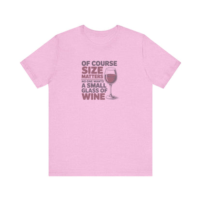 Big Glass Energy — Wine Lover Retro Tee (Light)