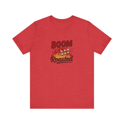 Boom, Roasted — Michael Scott Retro Tee (Light)