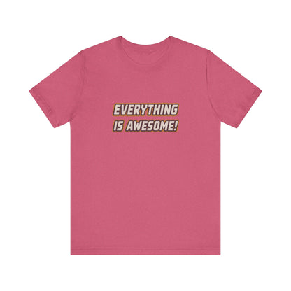 Everything is Awesome! — The LEGO Movie-Inspired Retro Tee (Light)