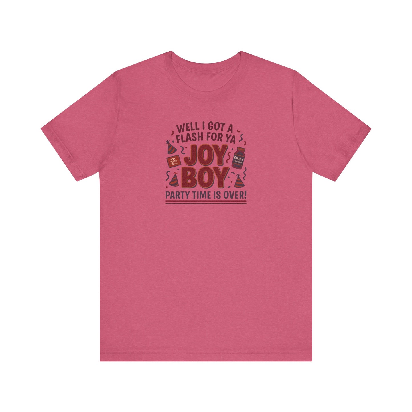 Joy Boy — Seinfeld Library Investigator Retro Tee (Light)