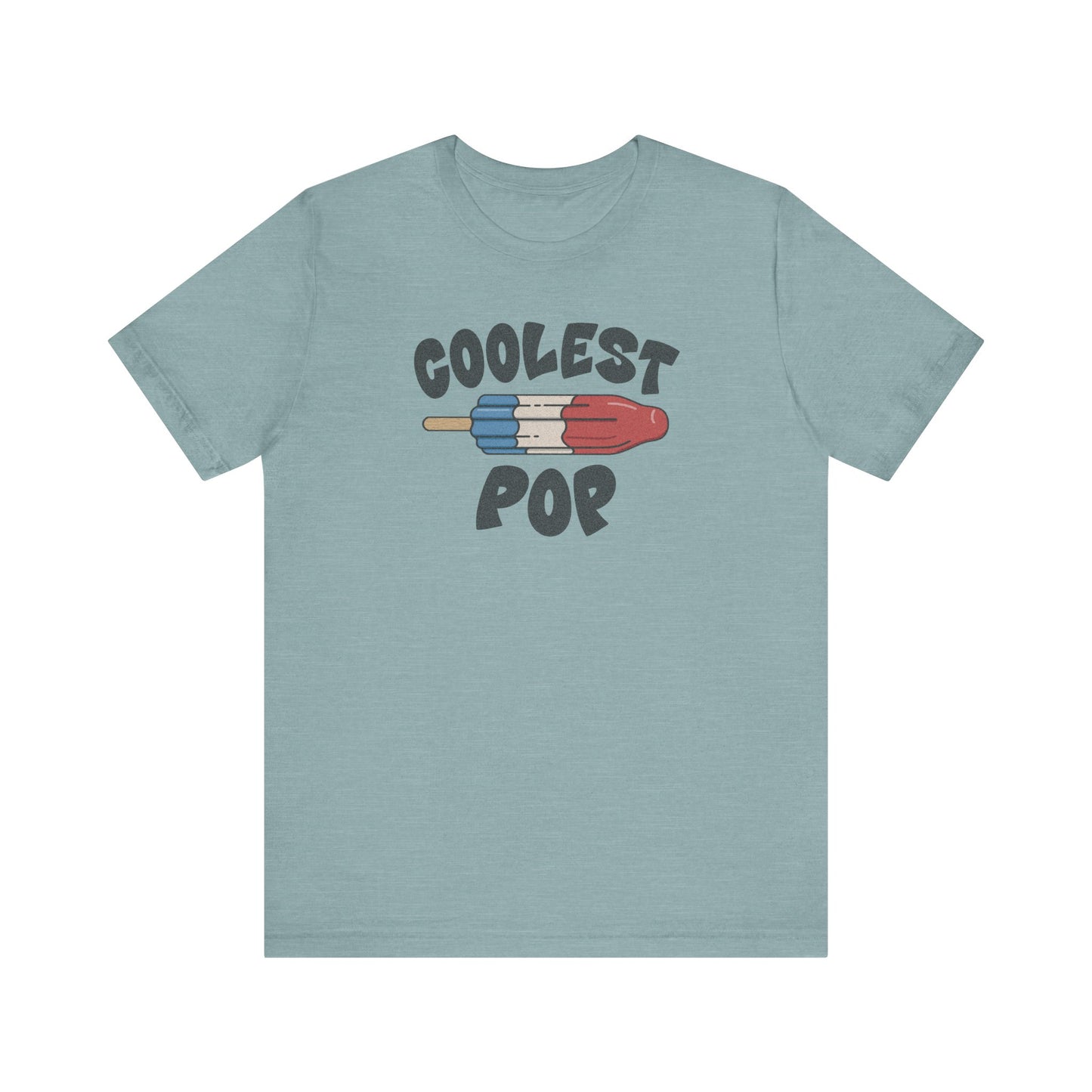 Coolest Pop Shirt — Funny Dad Gift, Retro Ice Pop Tee
