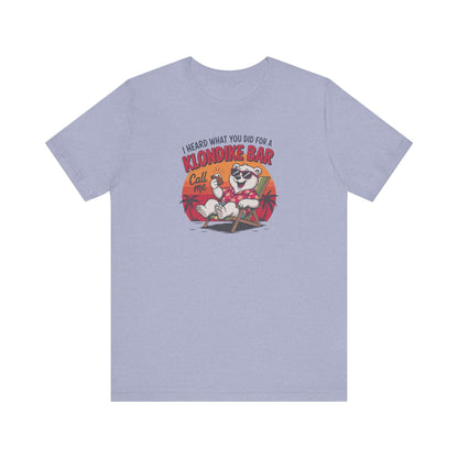 What You Did for a Klondike Bar — Retro Graphic Tee (Light)