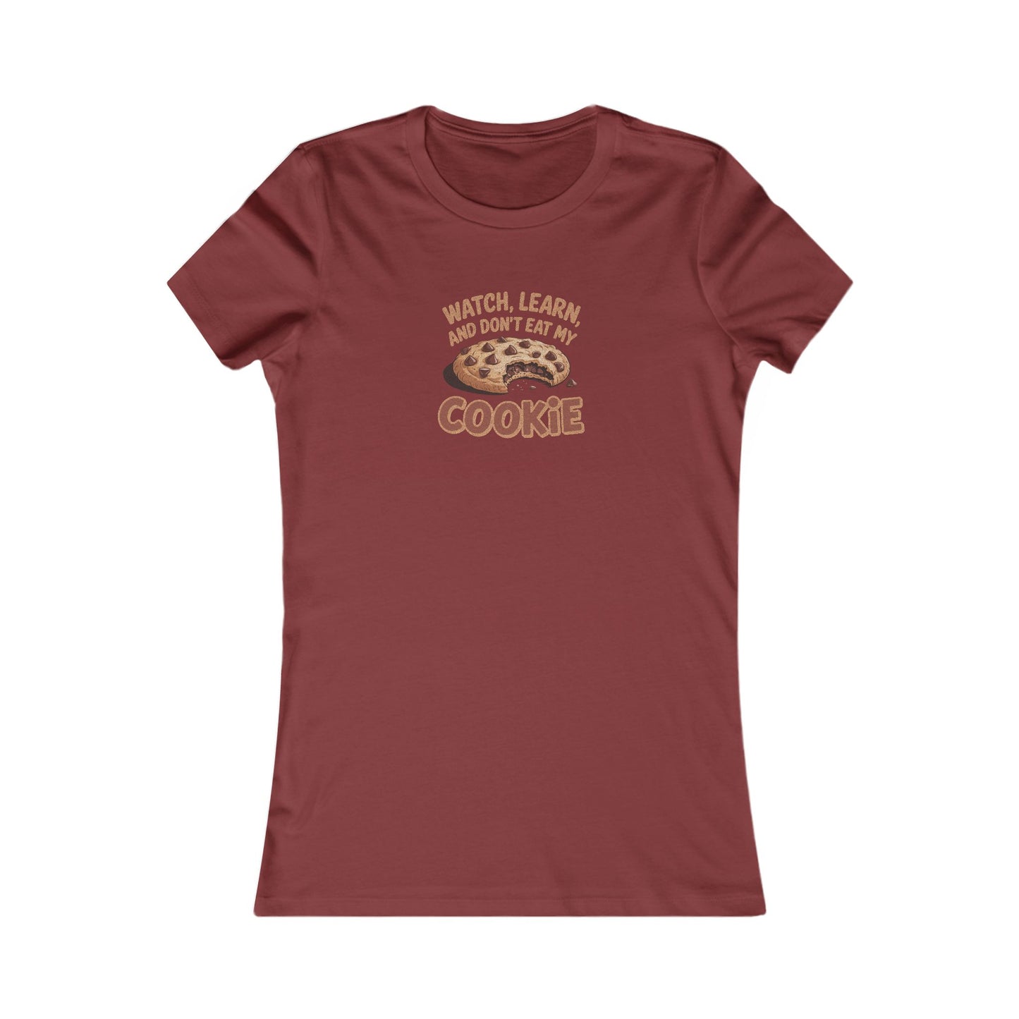 Don’t Eat My Cookie — Friends Phoebe Buffay Retro Women's Tee (Dark)