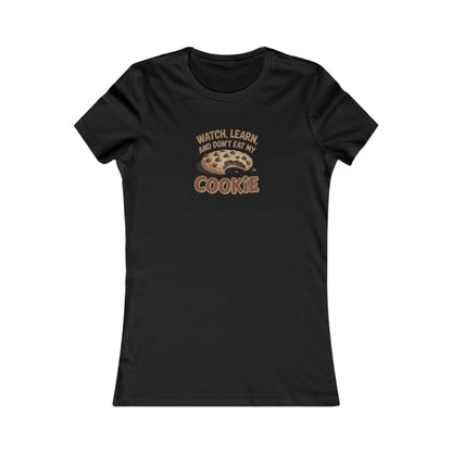 Don’t Eat My Cookie — Friends Phoebe Buffay Retro Women's Tee (Dark)