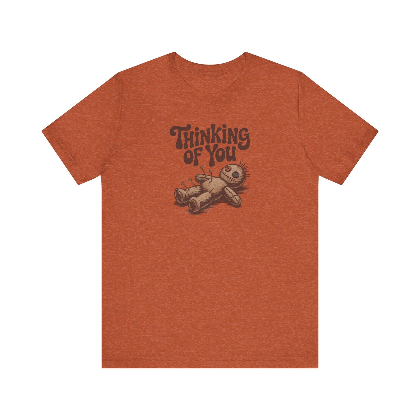 The Voodoo That You Do, So Well — Retro Voodoo Doll Tee (Light)