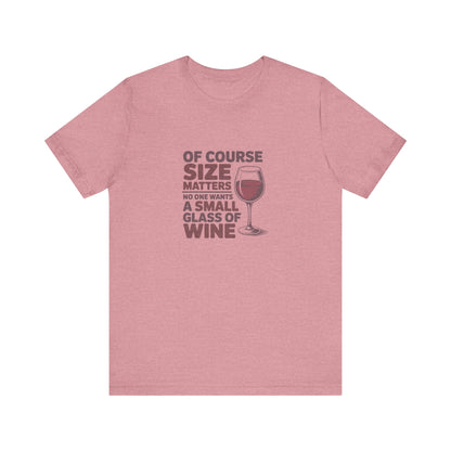 Big Glass Energy — Wine Lover Retro Tee (Light)