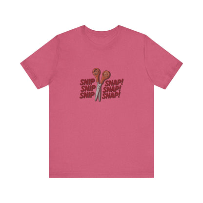Snip Snap! — Michael Scott Vasectomy Retro Tee (Light)