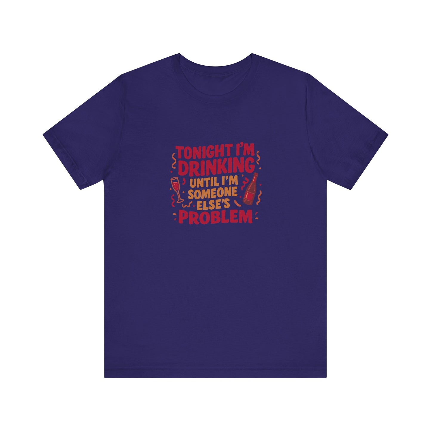 The Problem is Coming From Inside the Bar — Retro Tee (Dark)