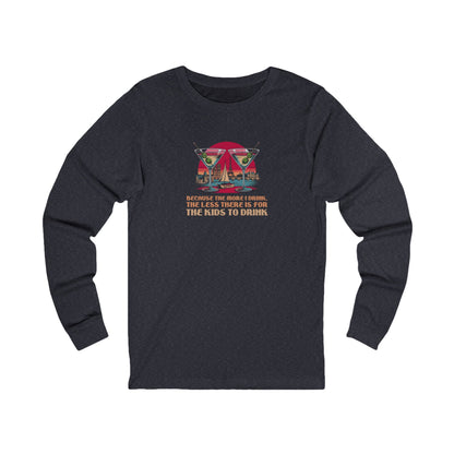 Open Bar (for the Kids) — Friends Retro Long Sleeve (Dark)