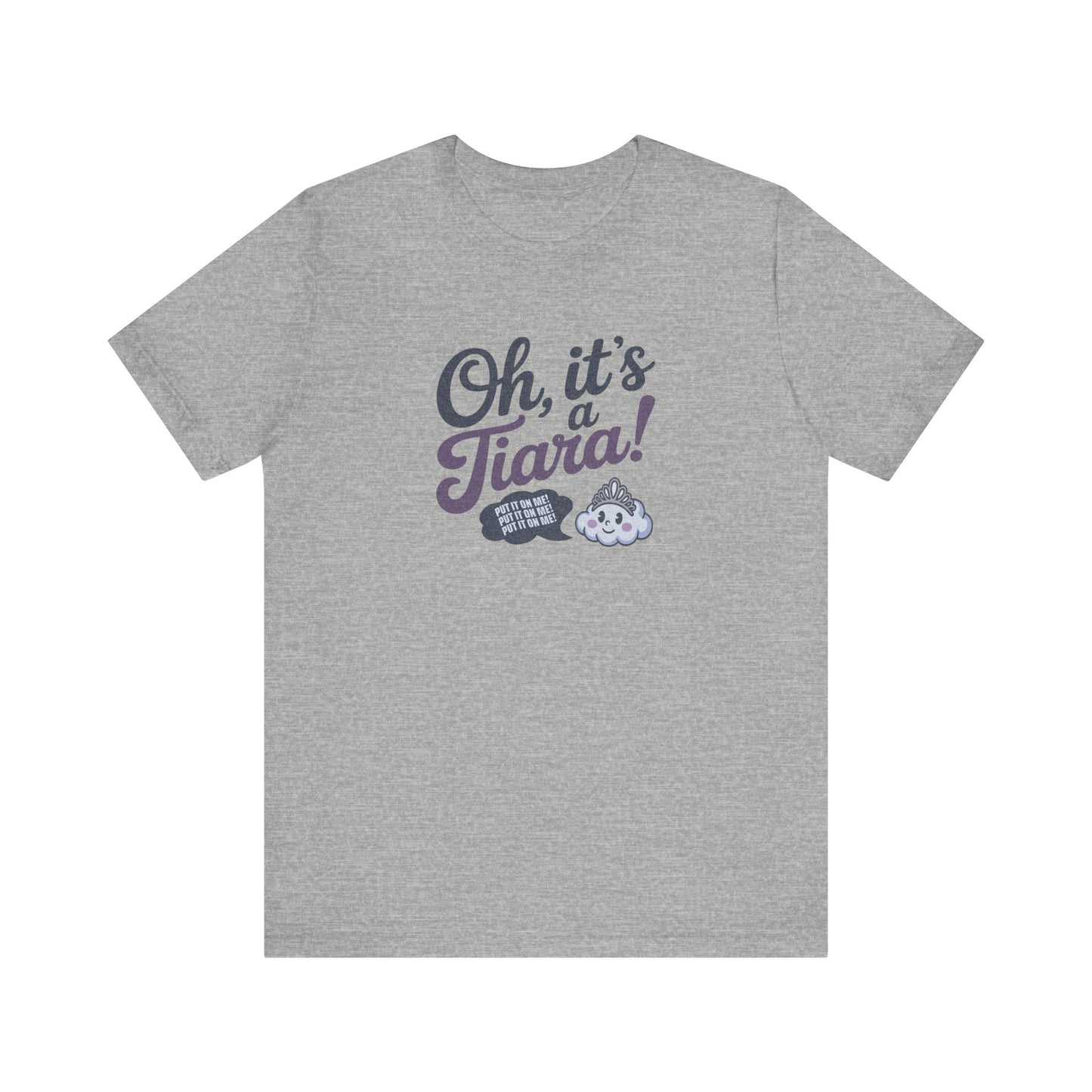 Oh, It’s a Tiara! (Put It On Me!) — Amy Farrah Fowler Retro Tee (Light)