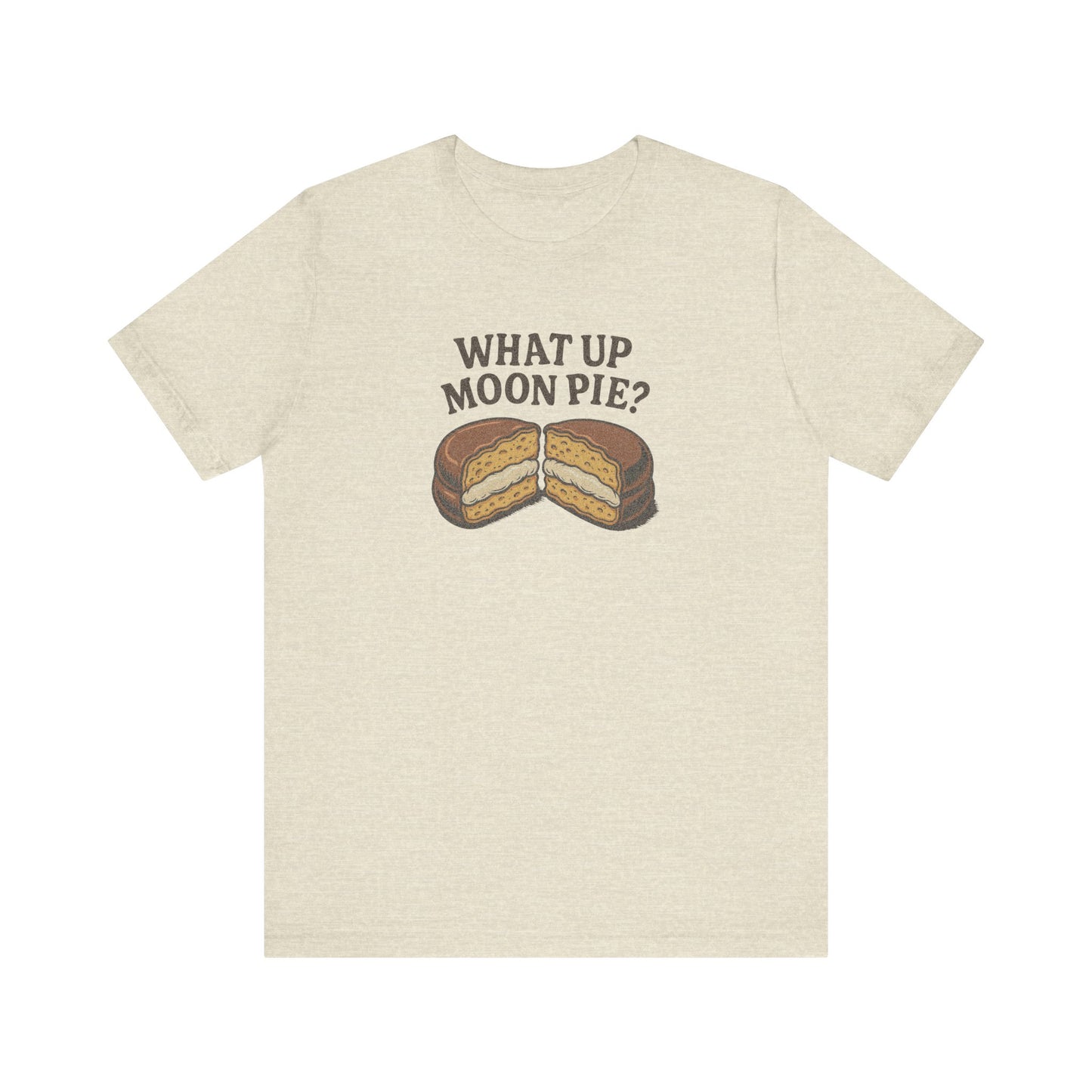 What Up, Moon Pie? — Big Bang Theory Retro Tee (Light)