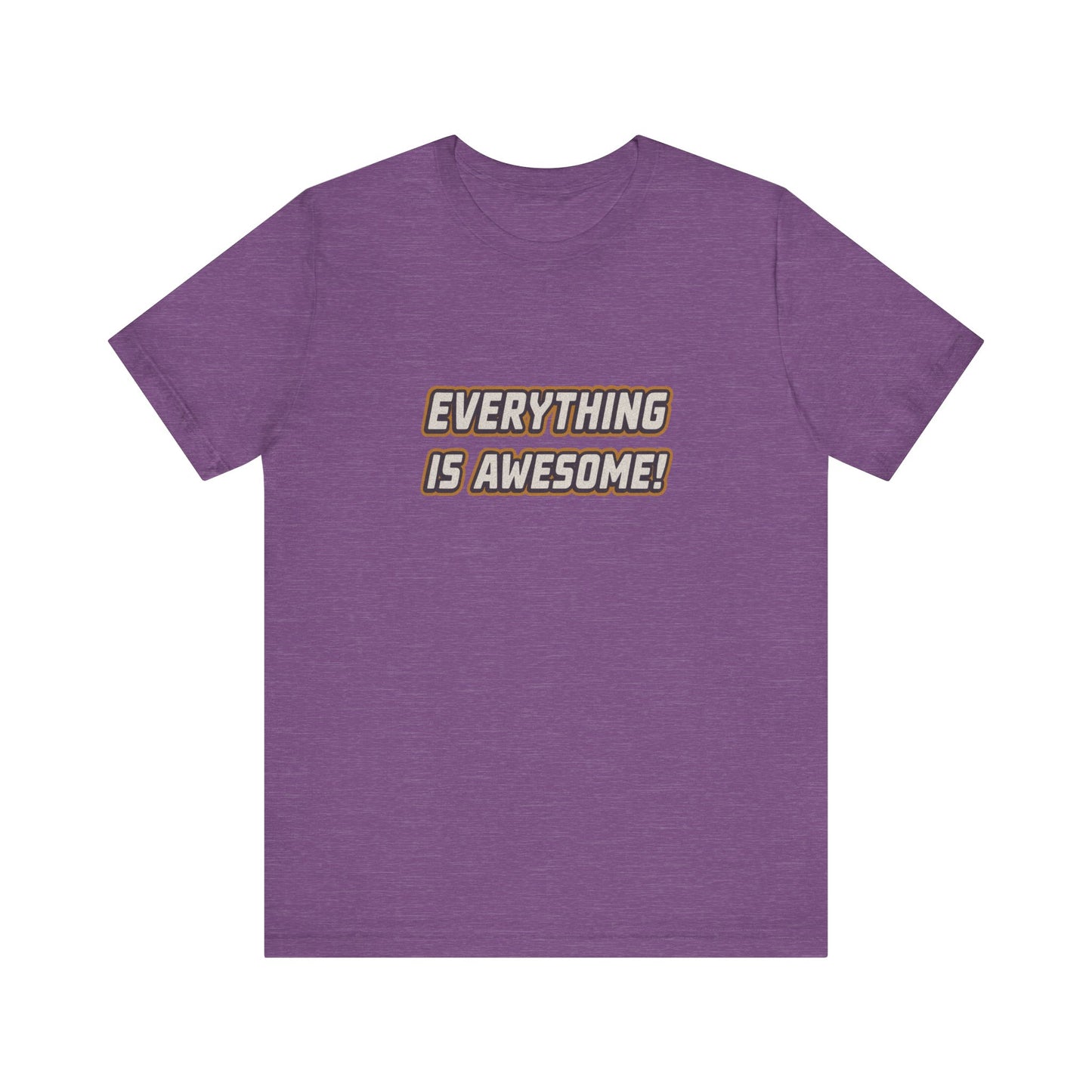 Everything is Awesome! — The LEGO Movie-Inspired Retro Tee (Light)