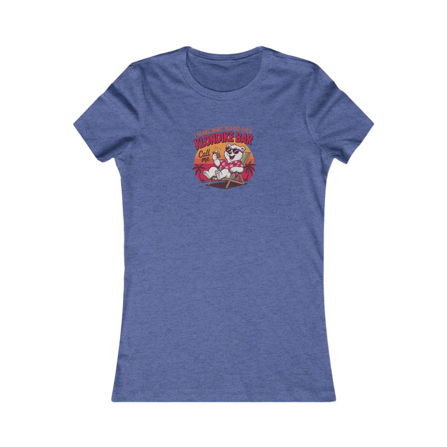 What You Did for a Klondike Bar — Retro Graphic Women's Tee (Dark)