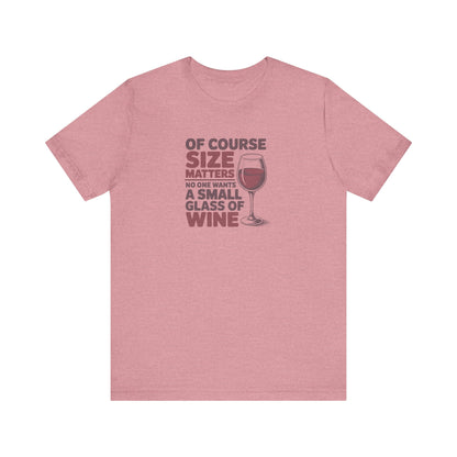 Big Glass Energy — Wine Lover Retro Tee (Light)