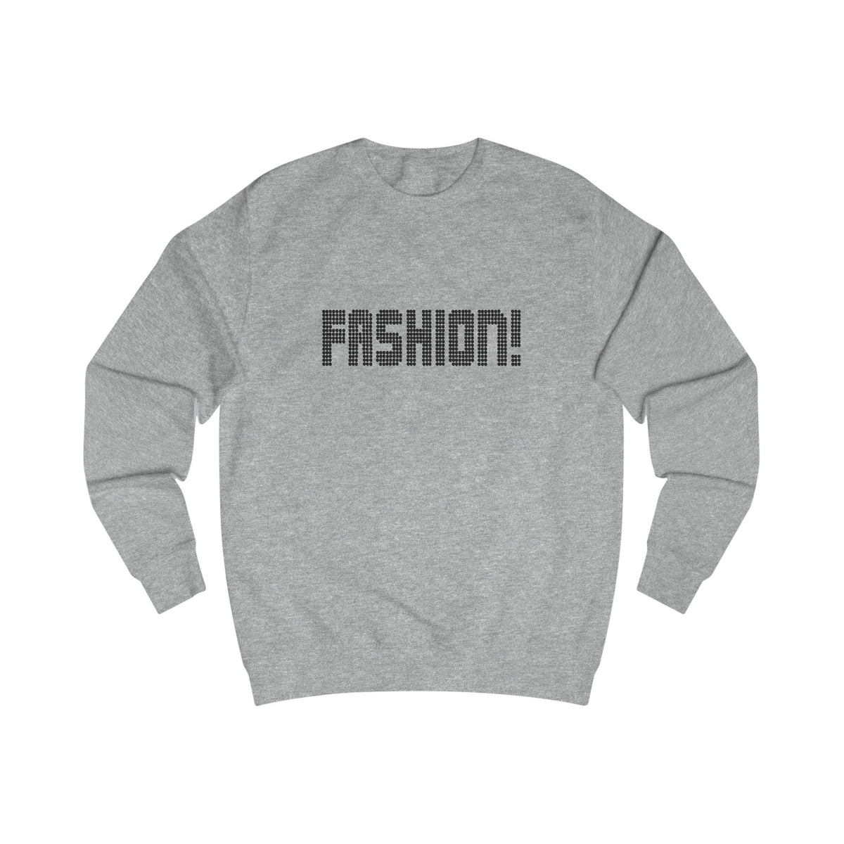 FASHION! — Psych Faux Rhinestones Retro Sweatshirt (Light)