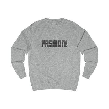 FASHION! — Psych Faux Rhinestones Retro Sweatshirt (Light)
