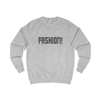 FASHION! — Psych Faux Rhinestones Retro Sweatshirt (Light)