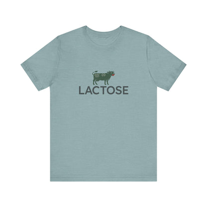 Life is a Beautiful… Typo – LACTOSE Logo Parody Retro Tee (Light)