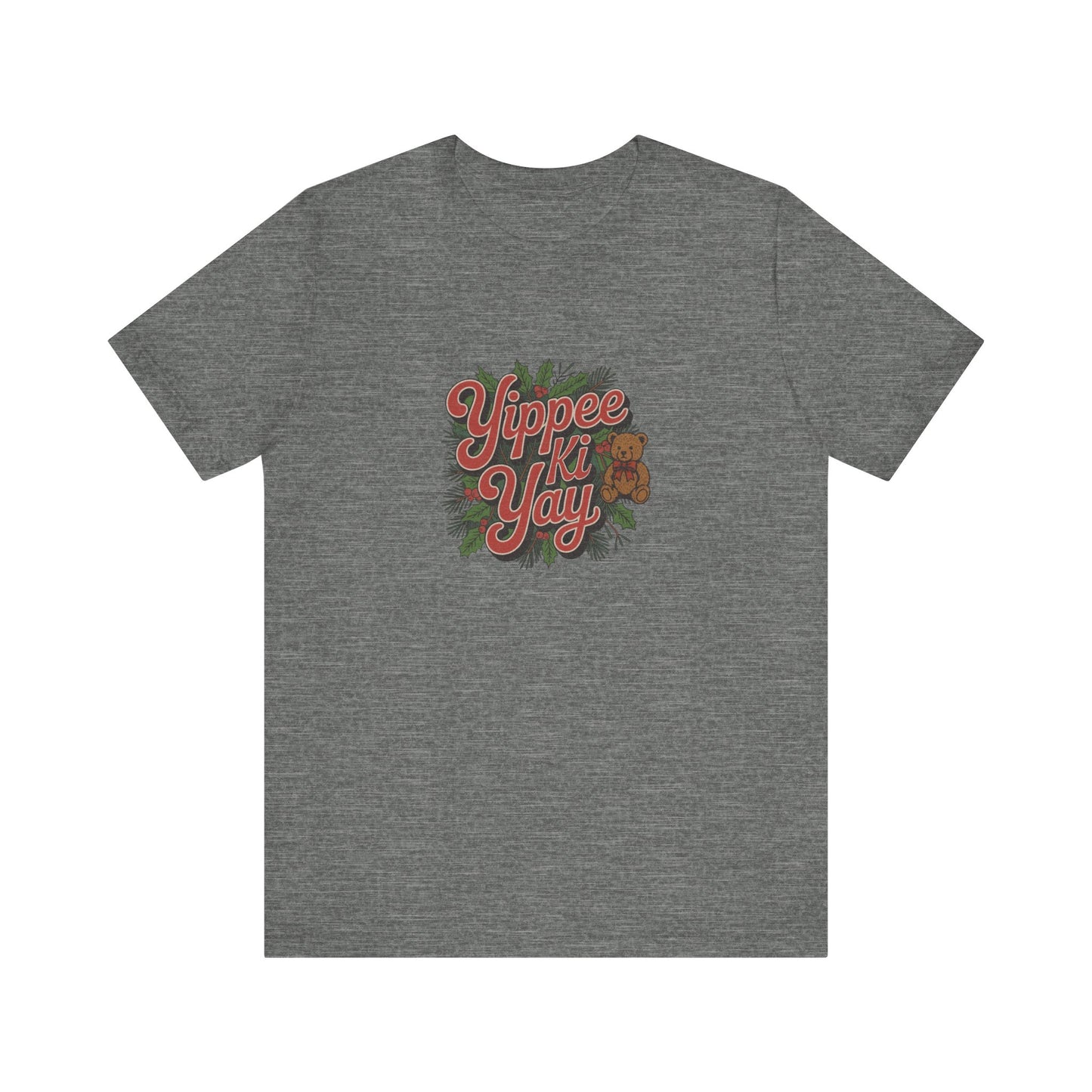Yippee Ki Yay — Die Hard Retro Christmas Tee (Light)