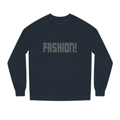 FASHION! — Psych Faux Rhinestones Sweatshirt (Dark)