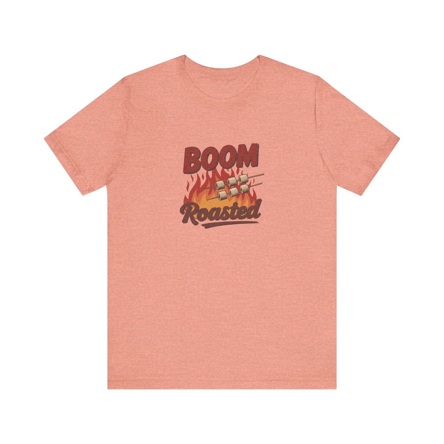 Boom, Roasted — Michael Scott Retro Tee (Light)