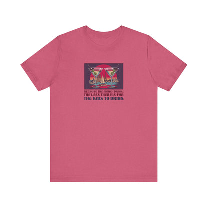 Open Bar (for the Kids) — Friends Retro Tee (Light)