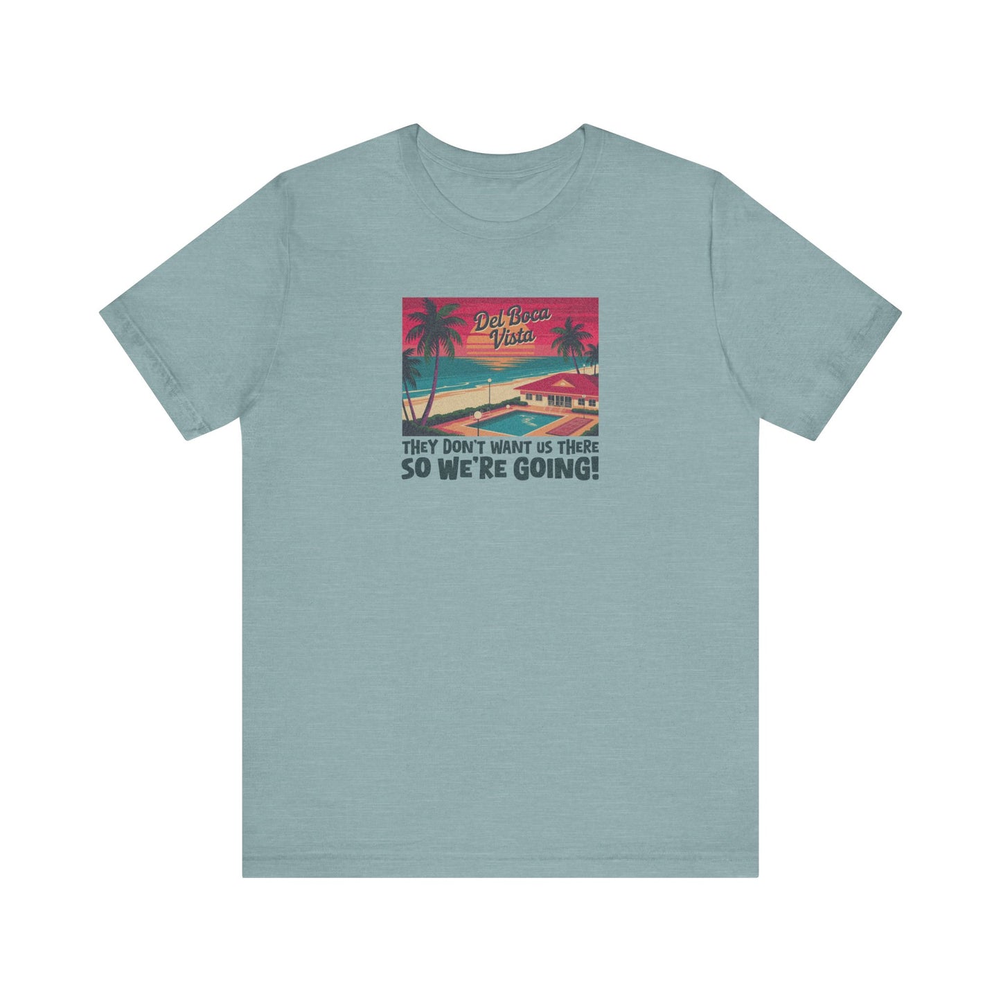 Del Boca Vista (We’re Going!) — Seinfeld Retro Tee (Light)
